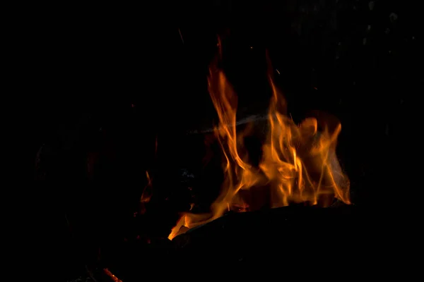Огонь Пылающий — стоковое фото