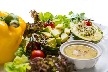 Füzyon gıda, sebze sağlıklı beslenme için birçok tür.