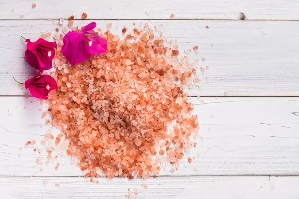 Himalayan pink salt — Stock Photo, Image