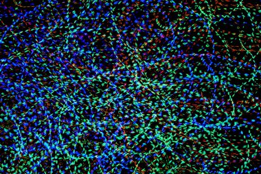 Soyut arkaplanı aydınlat