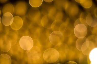 Parlayan güzel altın bokeh 'in arka planı.