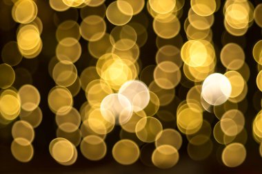 Parlayan güzel altın bokeh 'in arka planı.