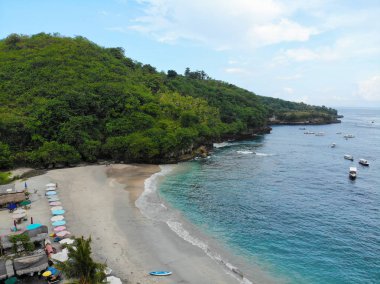 Crystal bay beach. ile DJI indeks işlem kamera tarafından oluşturulan