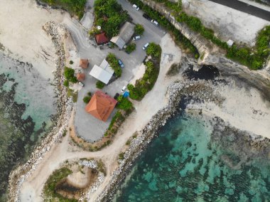 Hint Okyanusu'nda defne. ile DJI indeks işlem kamera tarafından oluşturulan