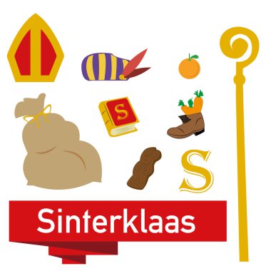 Sinterklaas, kutsal adam, Belçika ve Hollanda Aralık ayında kutladı