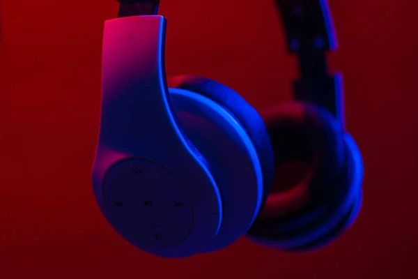 Auriculares Para Escuchar Música Con Sonido Estéreo —  Fotos de Stock