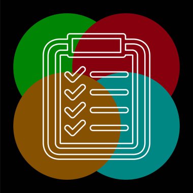 Ürün Listeleme konsept satırı simgesi.