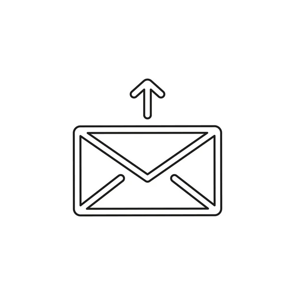 Send mail vector icon — Stock Vector