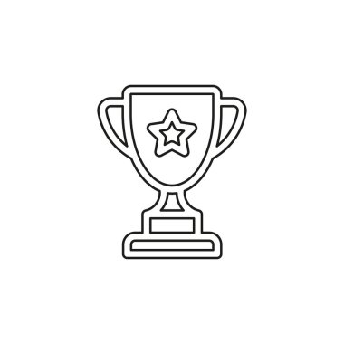 kupa vektör simgesi