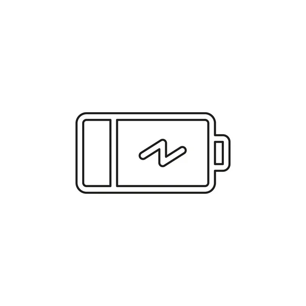 Battery vector icon — Stock Vector
