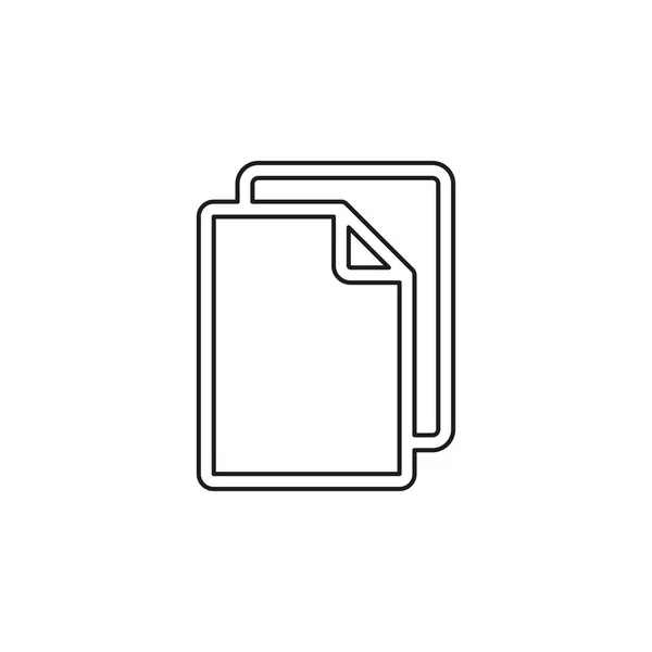 Icono de vector de papel — Vector de stock