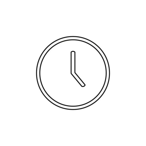 Значок вектора часов — стоковый вектор