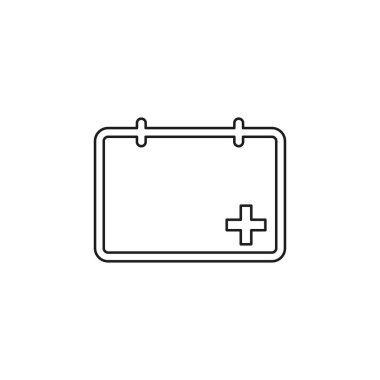 Ekleme işareti simgesi ile takvim, Tarih Ekle