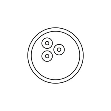 Bowling simge vektör