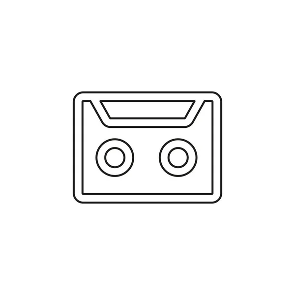 Vektor kassettband illustration — Stock vektor