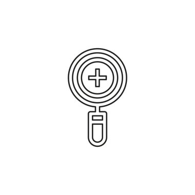 simgeyi yakınlaştırma - büyüteç sembolü - bul