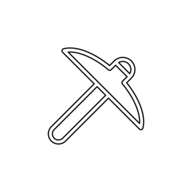 Araç simgesini, çekiç kutsal kişilerin resmi, vektör İnşaat