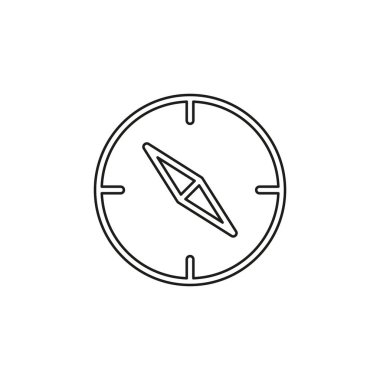 vektör pusula simgesi - navigasyon sembolü - seyahat