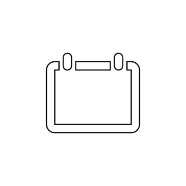 vektör takvim olay hatırlatma, web yılı takvimi