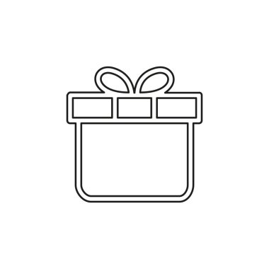Vektör Hediye kutusu illüstrasyon izole - tatil