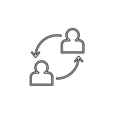 konuşma simgesi - vektör iletişim simgesi.