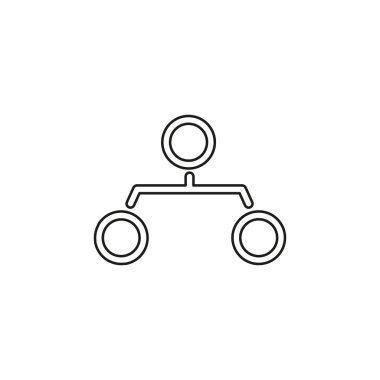 organizasyon grafiği simgesi hiyerarşi yapısı grafiği