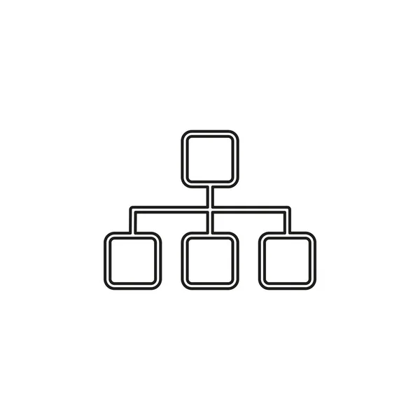 Icône d'algorithme. illustration d'élément . — Image vectorielle
