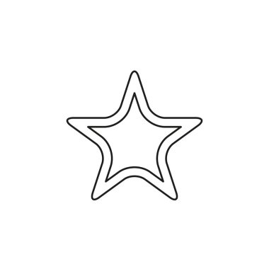 vektör Denizyıldızı simgesi, Deniz yıldızı