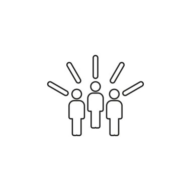 Motivasyon kavramı simgesi. eleman illüstrasyon.