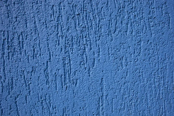 Blue Color Painted Wall Grungy Texture — Stock Photo, Image