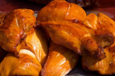 İştah açıcı renkli kızartmaları çeşitler