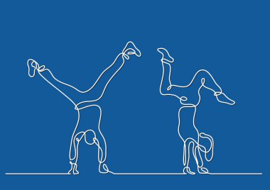 amut yapıyor çiftin bir çizgi çizme