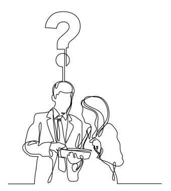 cowokers bir soru tartışırken, sürekli çizgi çizme