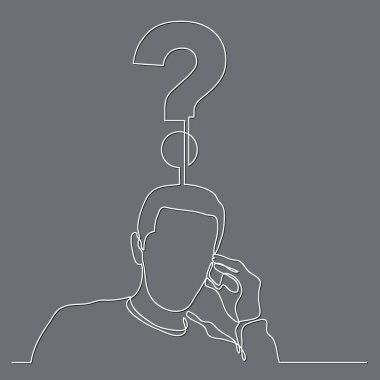 adamın cep telefonu düşünme hakkında soru konuşurken sürekli çizgi çizme