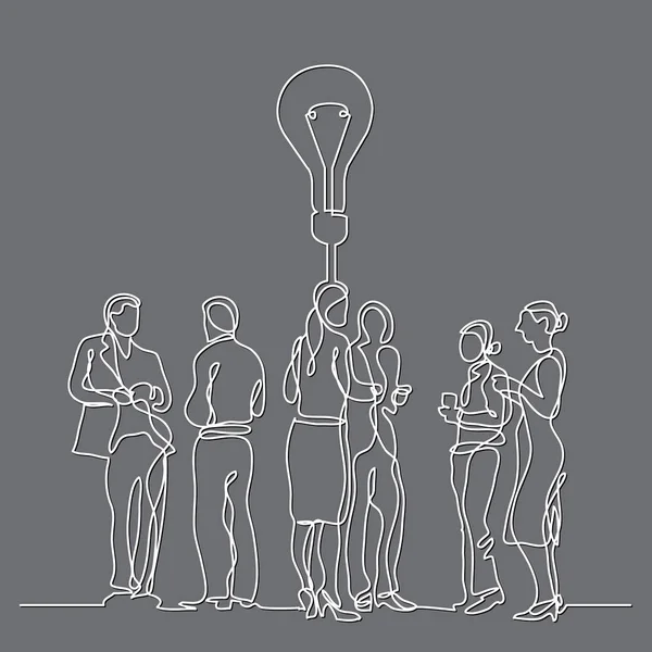 iş takım tartışma fikir sürekli çizgi çizme