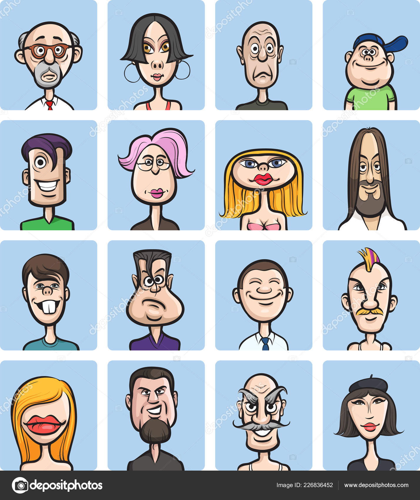 Vector Illustration Humor Cartoon Faces Vector Collection Easy Edit Layered Stock Vector Image by ©OneLineStock #226836452 Vector Illustration Humor Cartoon Faces Vector Collection Easy Edit Layered Stock Vector Image by ©OneLineStock #226836452