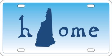 Devlet plaka vektör