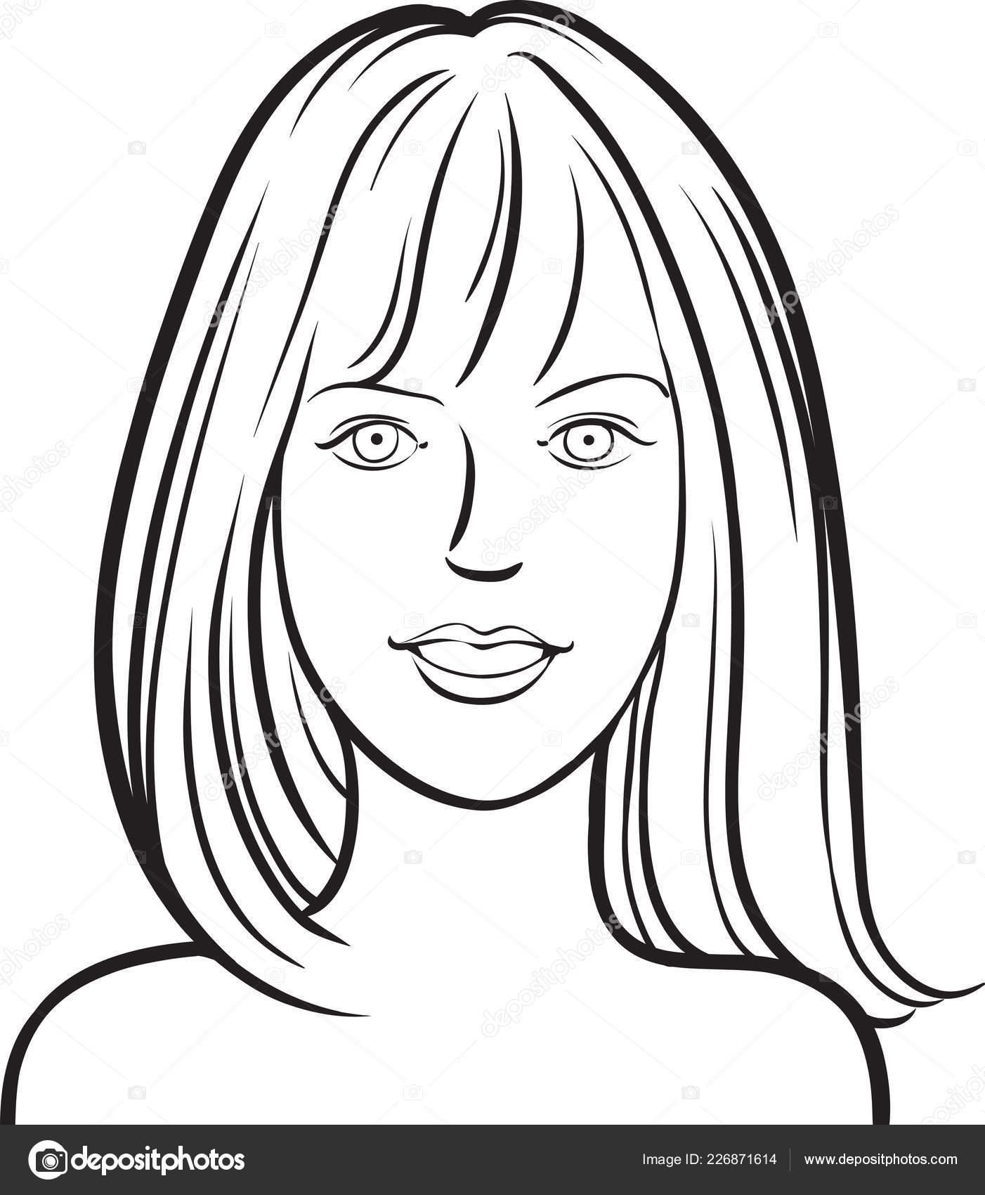 Whiteboard Drawing Beautiful Girl Portrait Stock Vector Image by ©OneLineStock #226871614 Whiteboard Drawing Beautiful Girl Portrait Stock Vector Image by ©OneLineStock #226871614