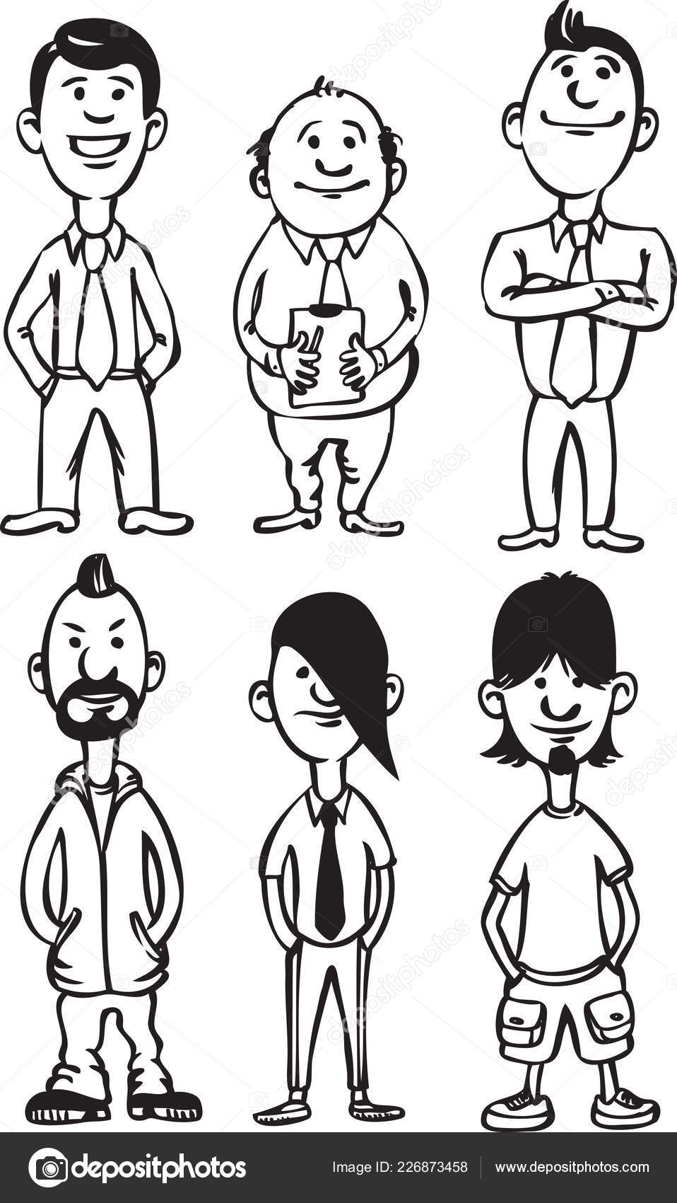 Images Cartoon Freaks Whiteboard Drawing Cartoon Figures