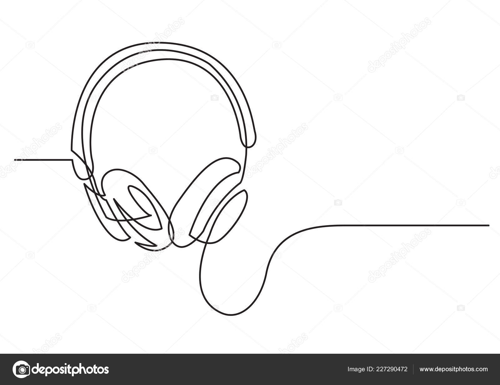 Drawings Of Headphones