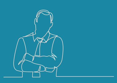 sürekli çizim için işadamı silah geçti