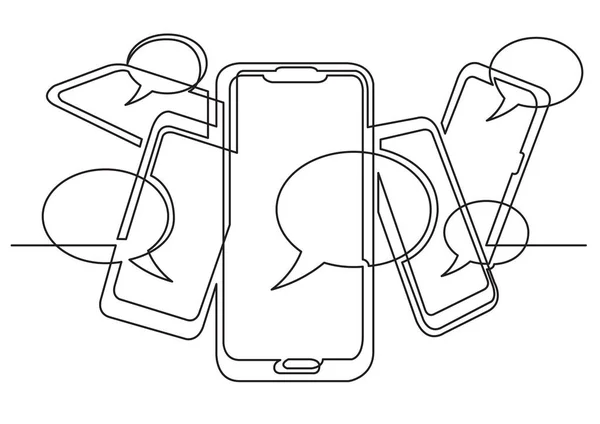 cep telefonları sosyal medya sürekli çizgi çizme