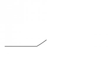 Kendini sürekli siyah çizgi çizgi animasyon beyaz arka plan üzerinde çizim
