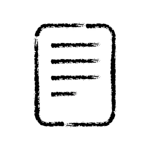 Векторная Иконка Текстового Документа — стоковый вектор