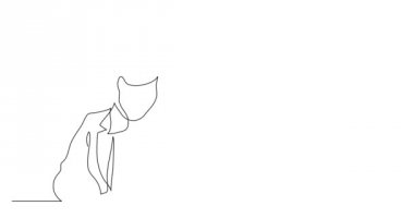 Öz iş arkadaşları çalışma sürecinde yardımcı çizgi animasyon çizim