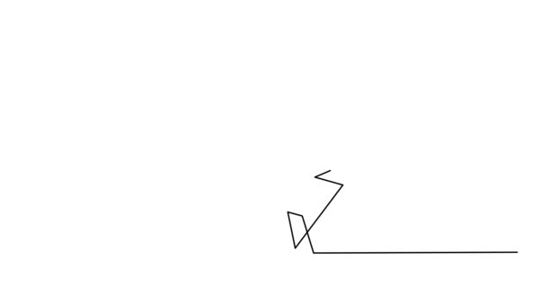 Auto dessin animation de profil portrait de l'homme d'affaires pensant grouth d'affaires 