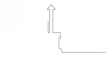 Gaz yüksek fiyatlar simgesi ile dünya gezegeninin kendi kendine çizim çizgi animasyon