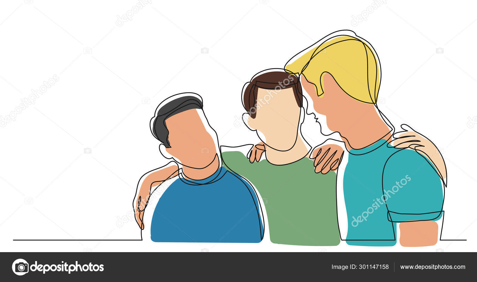 Group Young Healthy Friends Talking Closely One Line Drawing Stock Vector Image by ©OneLineStock #301147158 Group Young Healthy Friends Talking Closely One Line Drawing Stock Vector Image by ©OneLineStock #301147158