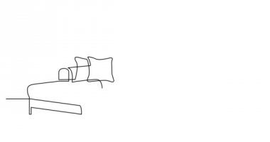 Modern stil kahve masasının kendi kendine çizim çizimi