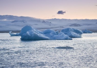 Güneydoğu İzlanda 'nın güzelliği. Adanın etrafını dolaş. Yolculuk.